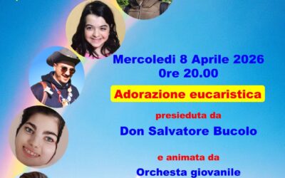 “Un arcobaleno di santità”: adorazione eucaristica 8 aprile ore 20.00